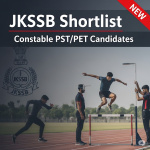 JKSSB Shortlists Candidates for Constable Physical Tests
