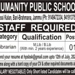Jobs in Humanity Public School.