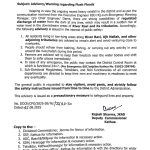 District Admin Kathua issues flash flood advisory.