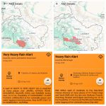 Heavy to very Heavy Rain is expected at many places of J&K.