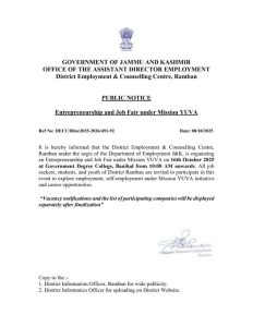 Mission YUVA Job & Entrepreneurship Fair