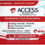 Customer Care Executive Jobs in Airtel