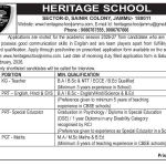 Jammu Teaching Jobs
