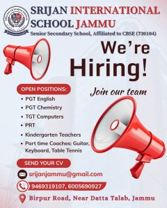 PGT, TGT, PRT, Kindergarten Teachers, Part time Coaches jobs PGT, TGT, PRT, Kindergarten Teachers, Part time Coaches jobs