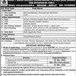 APS Miran Sahib jobs recruitment 2026.