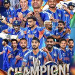 India win the T20 World Cup.