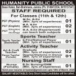 School Jammu Jobs