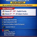 Adhyaay Institute Jobs.
