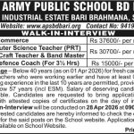 Army Public School BD Bari Jobs.