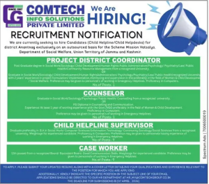 Comtech Info Solutions Jobs.