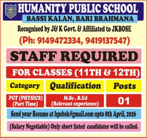Humanity Public School Jobs. Humanity Public School Jobs.