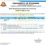 KU Recruitment 12 Junior Accounts Assistant posts