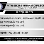 TGT, PRT, NTT, Driver Jobs in School.