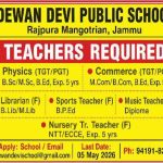 Jobs in Dewan Devi Public School