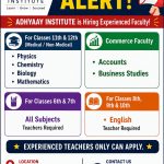 Teacher Jobs in Adhyaay Institute.