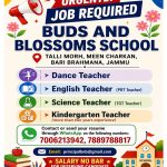 Buds and Blossoms School, Jammu Jobs.
