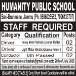 Driver Conductor Jobs in Jammu.