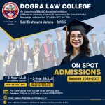 On Spot Admission Opens
