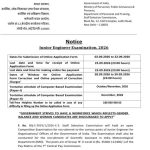 SSC Junior Engineer Examination 2026