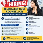 Telecaller cum Counsellor Jobs in Adhyaay Institute.