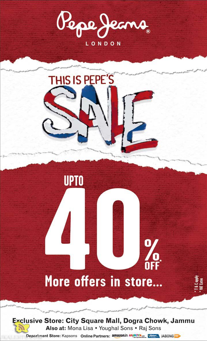 special-offer-on-pepe-jeans-latest-deals-discounts-sale-in-wave-mall