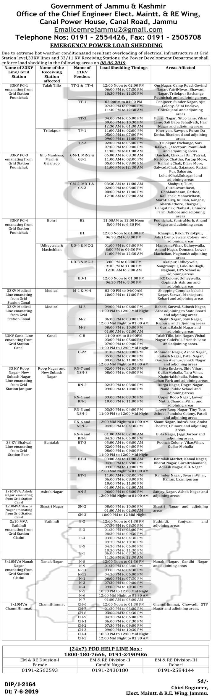 JKPDD Emergency Power Load Shedding For Today JKAlerts JK Updates jkpdd-emergency-power-load-shedding-for-today-jkalerts-jk-updates