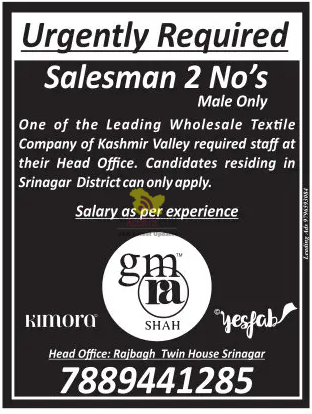 Jobs Srinagar